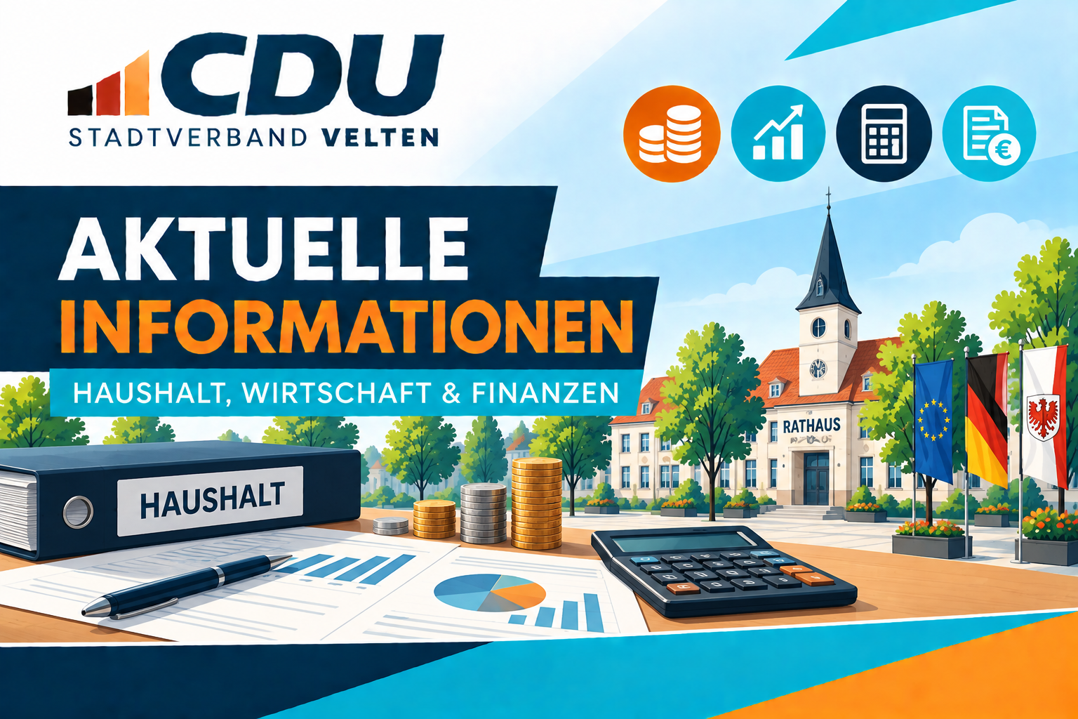 CDU Stadtverband Velten – Haushalt, Wirtschaft & Finanzen