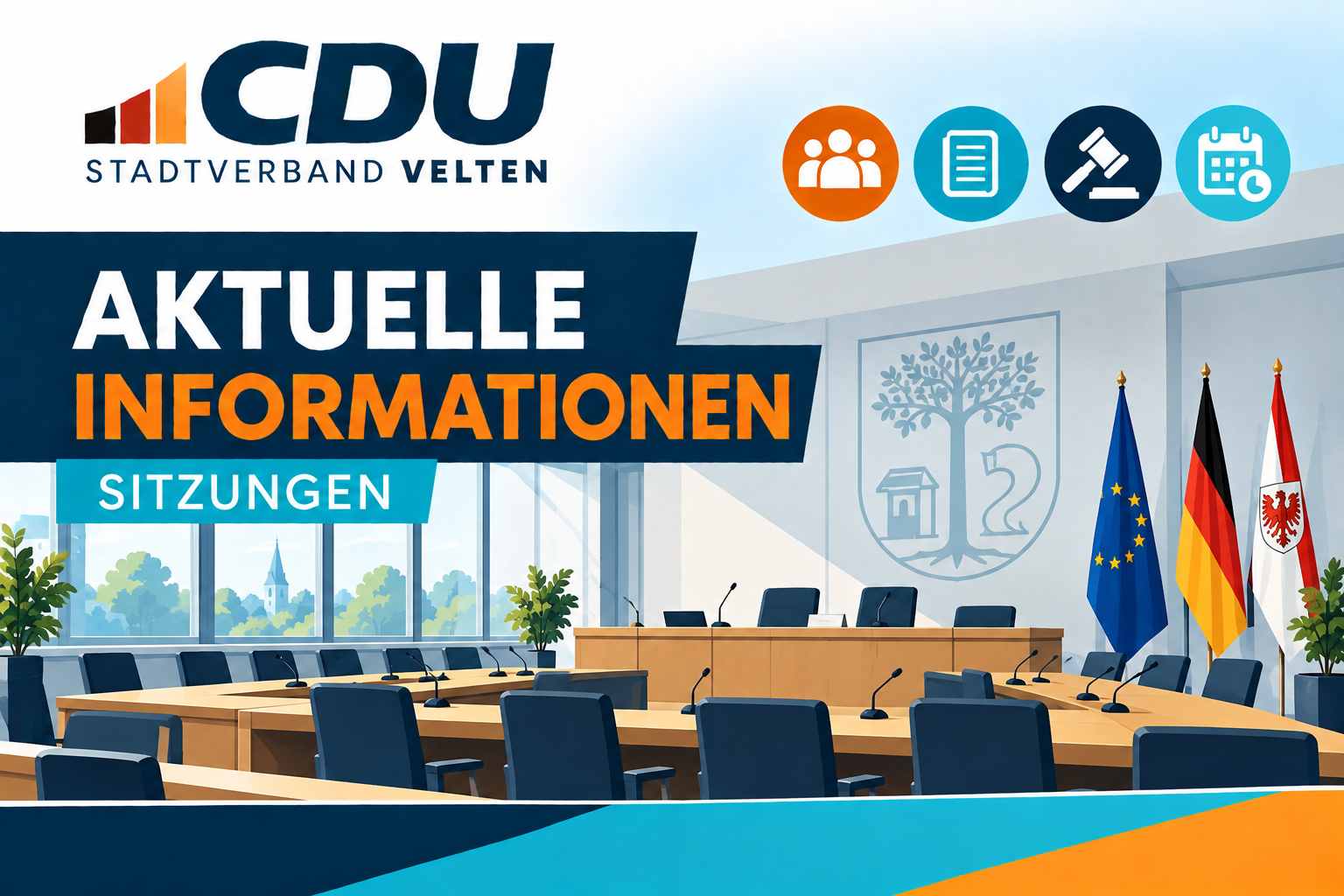 CDU Stadtverband Velten – Sitzungen